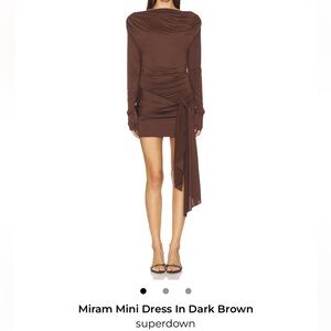 Brown Mini Dress